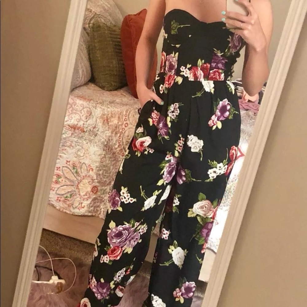 Floral Jumpsuit